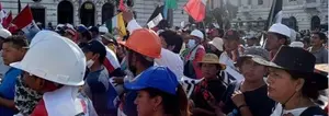 Nueva marcha en Lima contra el Gobierno peruano