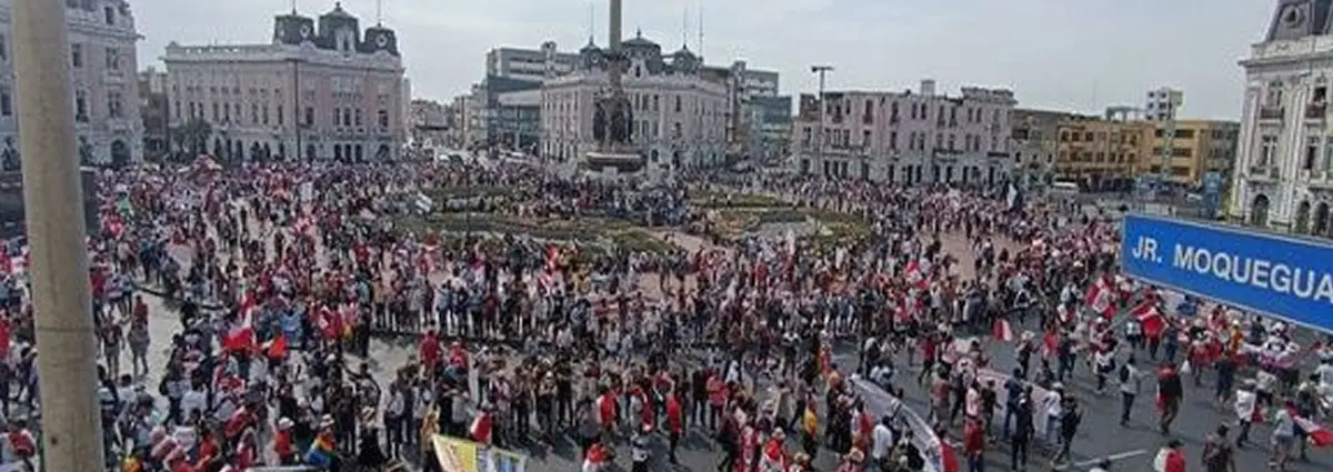 Convocan a nueva marcha nacional contra Dina Boluarte en Perú