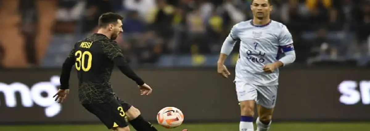 Cristiano Ronaldo marca dos goles, pero PSG gana amistoso con show de Mbappé y gol de Messi