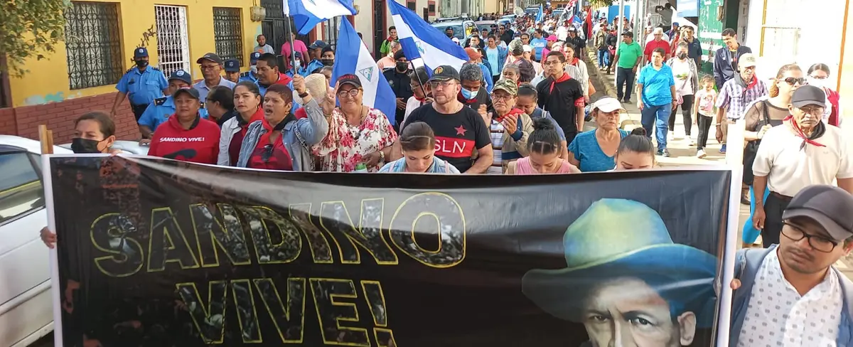 Caminatas coloridas “Sandino Vive” en Carazo