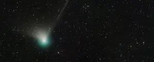 Cometa verde y el planeta Marte serán visibles el fin de semana