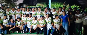 Entregan uniformes a los Guerreros de Nueva Segovia para el Pomares 2023