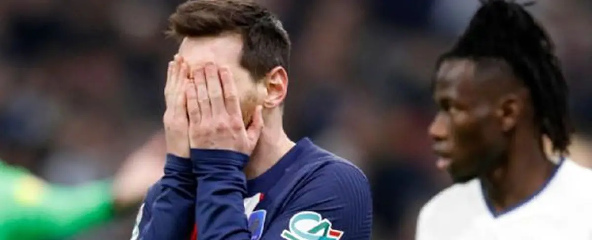 Messi sufre lesión y es duda para el partido del PSG contra el Bayern