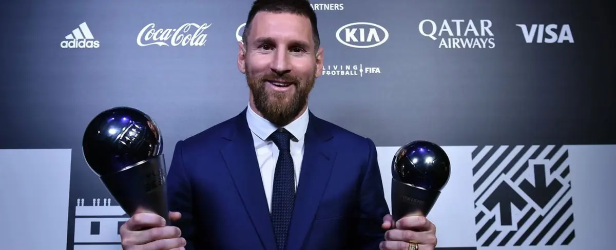 Leonel Messi gana el premio al mejor jugador del mundo