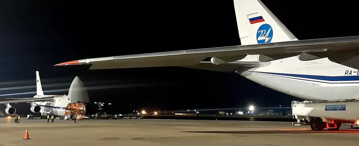 Rusia dona 15 toneladas de ayuda a Siria para asistencia por terremotos