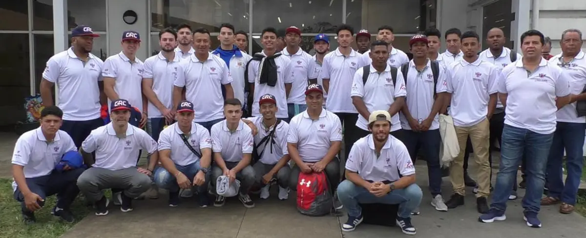 Selección nacional de béisbol costarricense llega a Nicaragua
