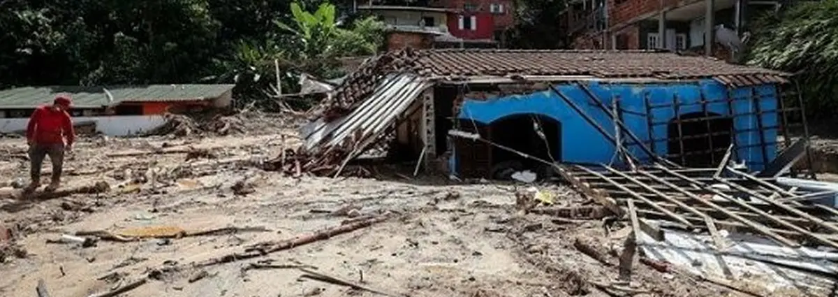 Asciende a 46 cifra de muertos por lluvias en Sao Paulo, Brasil