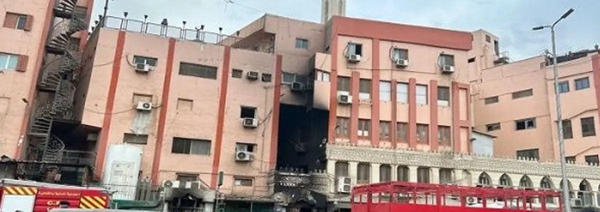 Incendio en Hospital de Egipto deja dos muertos y varios heridos