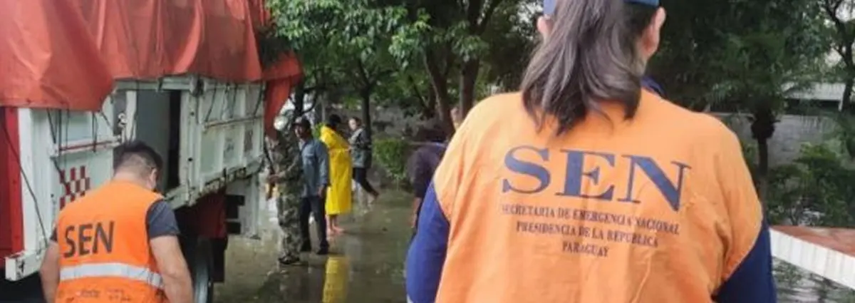 Lluvias dejan al menos 4.000 familias damnificadas en Paraguay