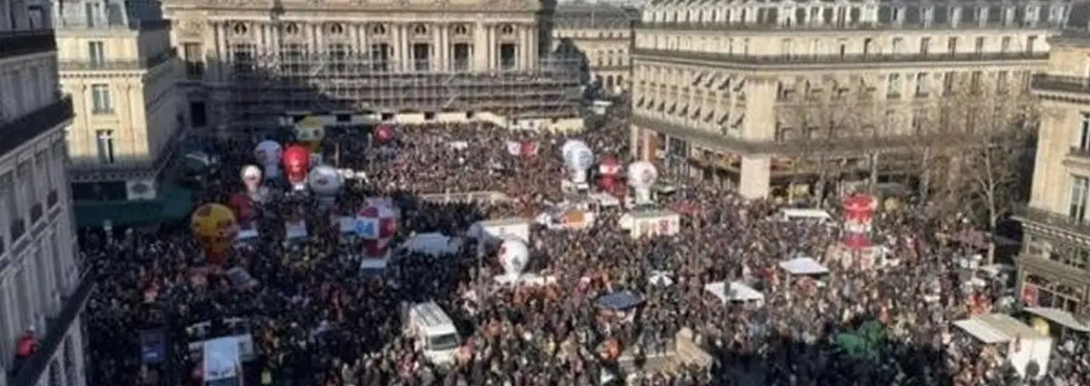 Continúan protestas en Francia contra la reforma de pensiones