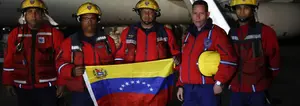 Rescatistas venezolanos llegan a Siria con toneladas de ayuda humanitaria