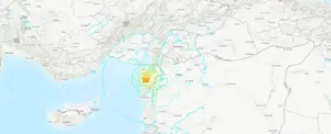 Registran terremoto de 6,4 en la frontera entre Siria y Turquía