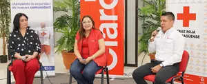 Claro se une a Cruz Roja Nicaragüense en este verano 2023