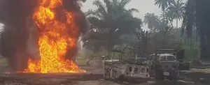 Fallecen 12 personas tras explosión de un oleoducto en Nigeria