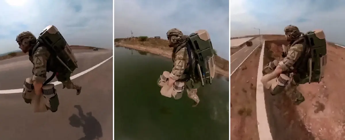 India prueba mochilas impulsoras para el Ejército