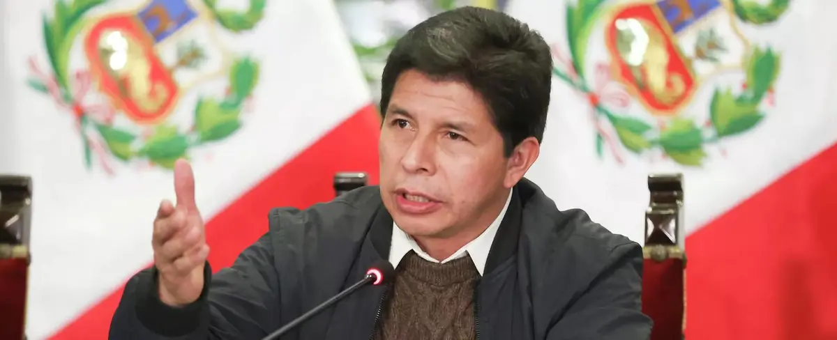 Justicia peruana confirma prisión preventiva a Pedro Castillo 