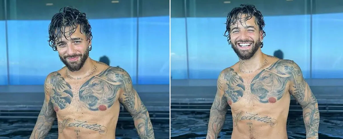 Maluma incendia Instagram con candentes fotos