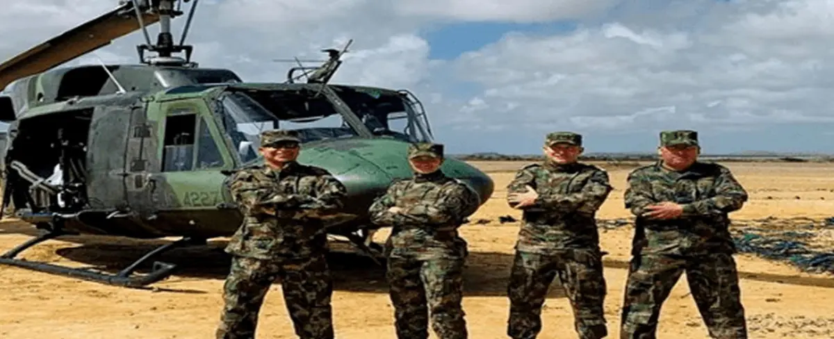 Mueren 4 militares colombianos en accidente de helicóptero