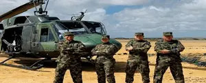 Mueren 4 militares colombianos en accidente de helicóptero