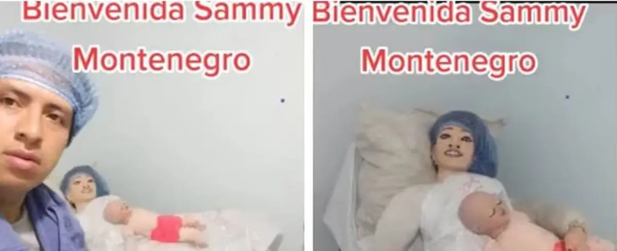 ¡Insólito!: colombiano se casa con muñeca de trapo y anuncia su tercer hijo juntos