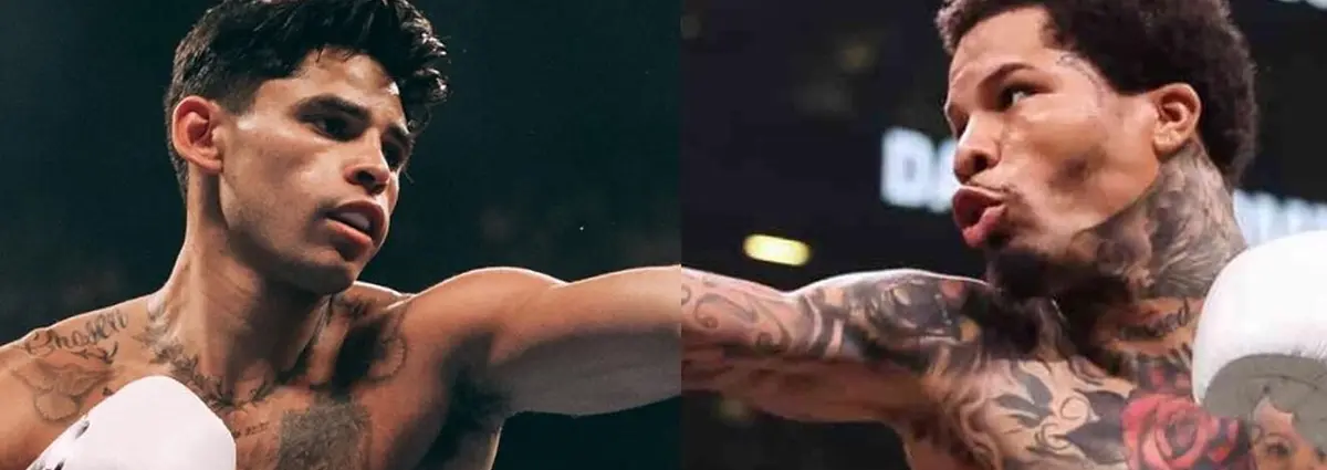 Gervonta Davis y Ryan García tuvieron su primer cara a cara