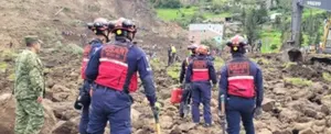 Ecuador reporta 19 estudiantes desaparecidos tras registrarse un deslave