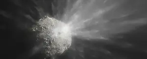 Captan el impacto de la sonda DART con un asteroide
