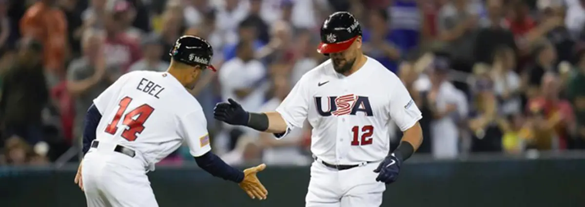 Poder de Schwarber guía victoria de Estados Unidos ante GB