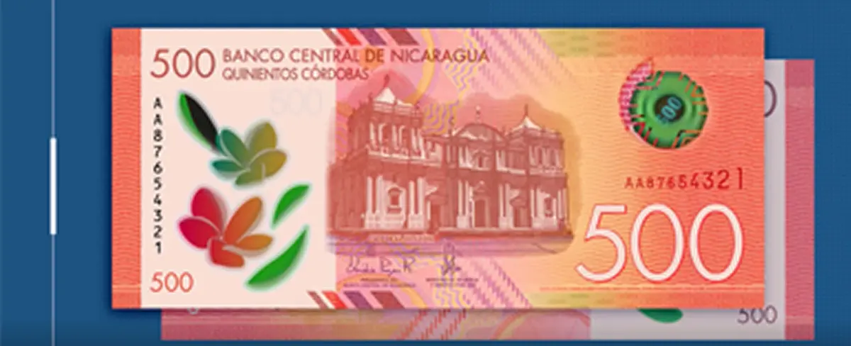 BCN emite mejoras al billete de 500 córdobas