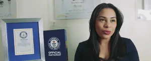 La primera nicaragüense en ganar un Récord Guinness