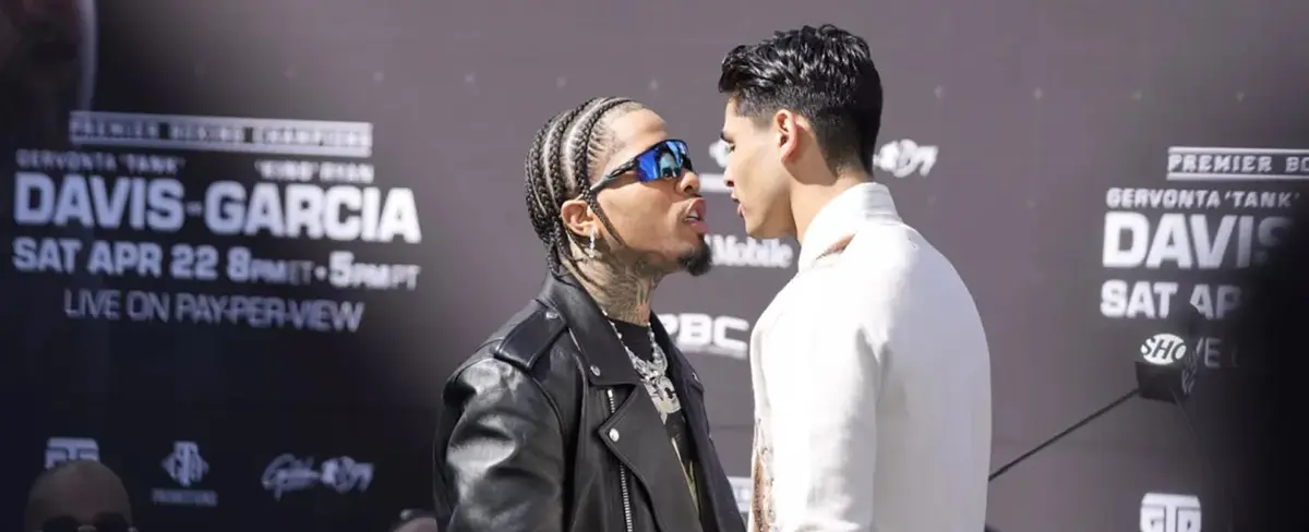 García y Davis apuestan las ganancias de su combate