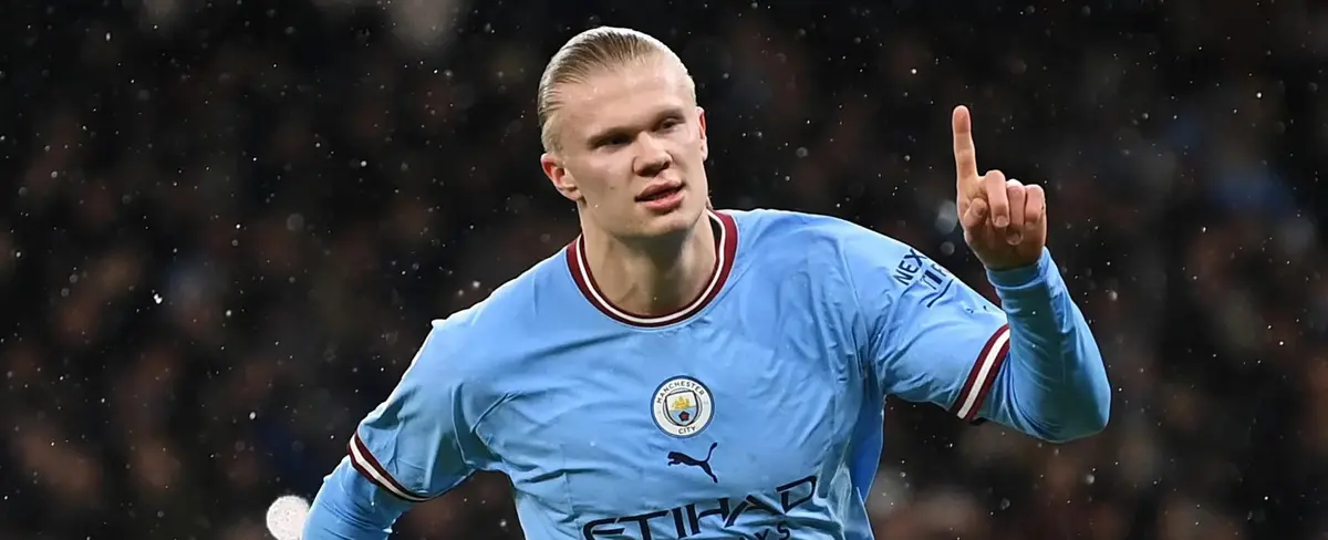 Haaland impone récord de goles por un jugador de la Premier League