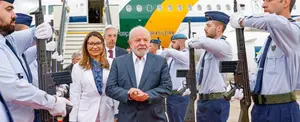 Lula da Silva llega a Portugal en visita oficial