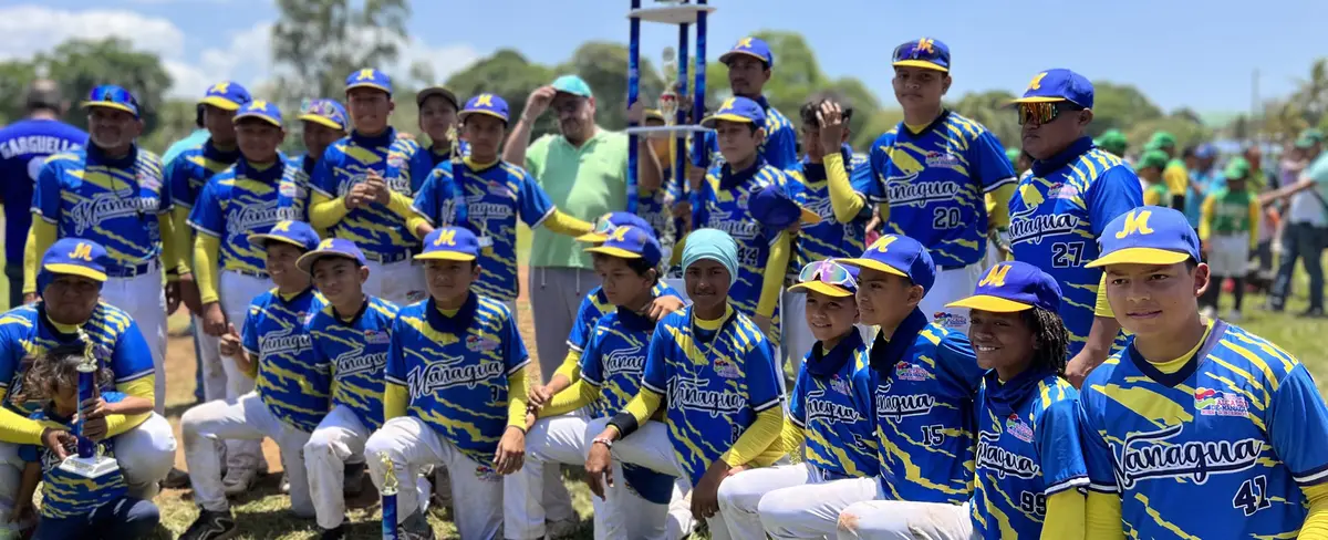 Managua gana el Campeonato Nacional de Béisbol Infantil "AA"