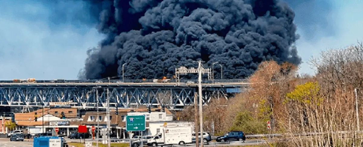 Accidente de camión cisterna deja un muerto en Connecticut, EE.UU.