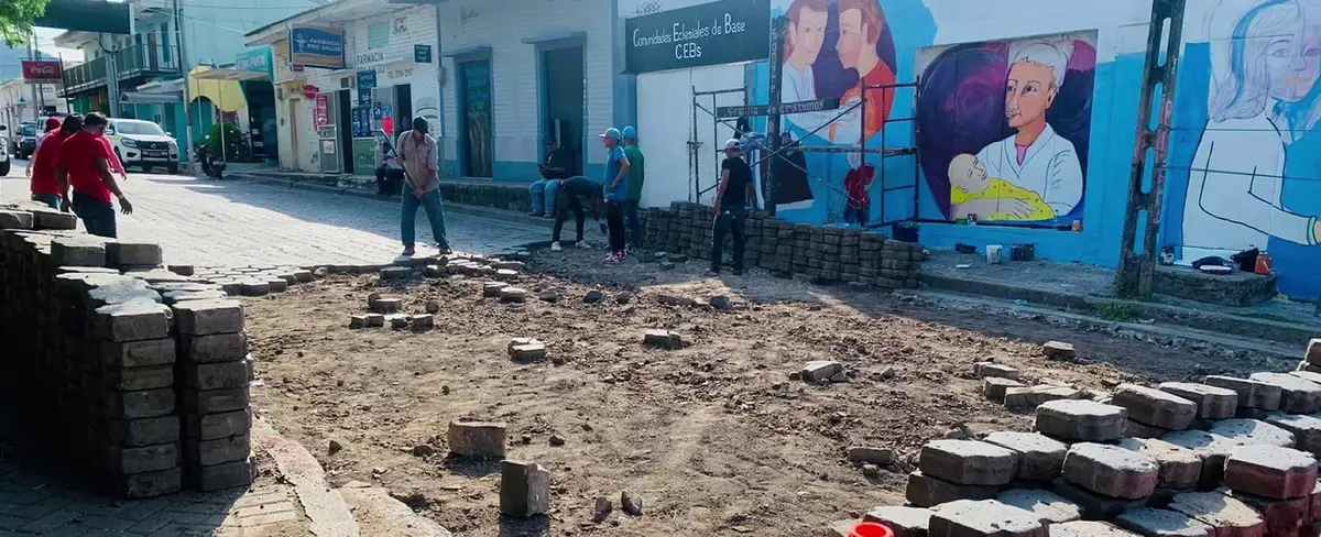 Avanzan obras de mantenimiento vial en La Trinidad, Estelí