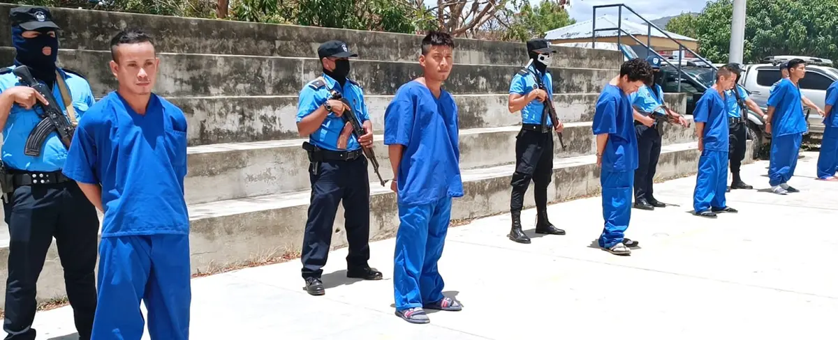 Policía en Nueva Segovia pone tras las rejas a 7 delincuentes por delitos de peligrosidad