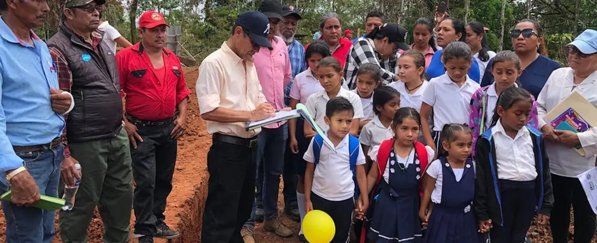 Entregan sitio para la remodelación del Centro Educativo en Comunidad de Punta Gorda, jurisdicción de Bluefields