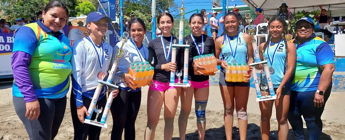 Finaliza Tour Nacional de Voleibol Playa en la bahía de San Juan del Sur