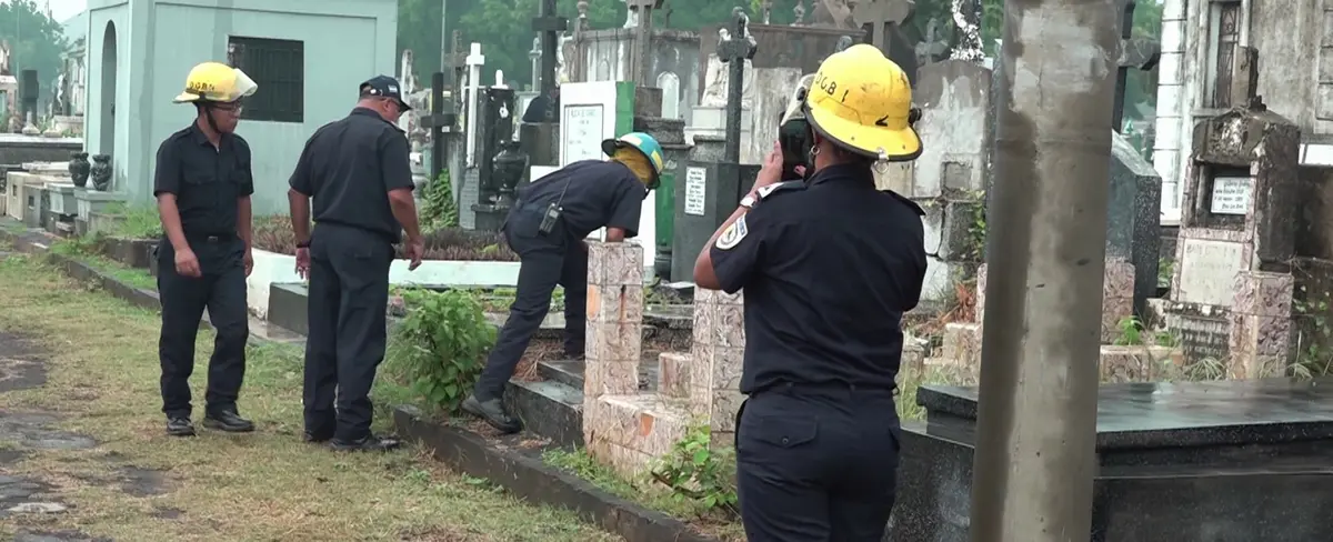 Inspeccionan cementerios para garantizar condiciones previo al Día de las Madres