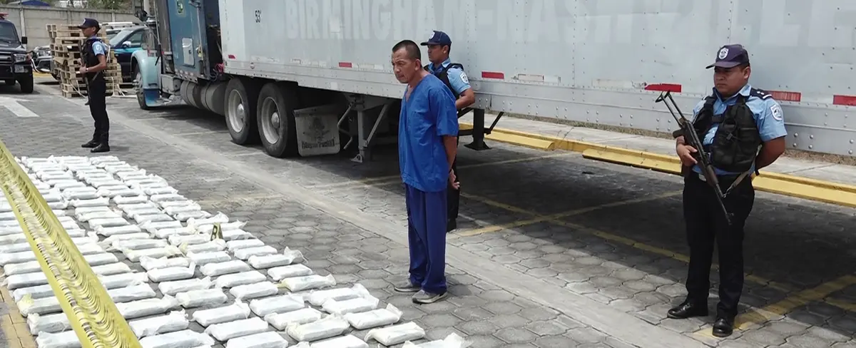 Policía Nacional incauta más de 200 kilos de cocaína a un guatemalteco