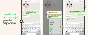 Es oficial: WhatsApp ya permite la edición de mensajes enviados