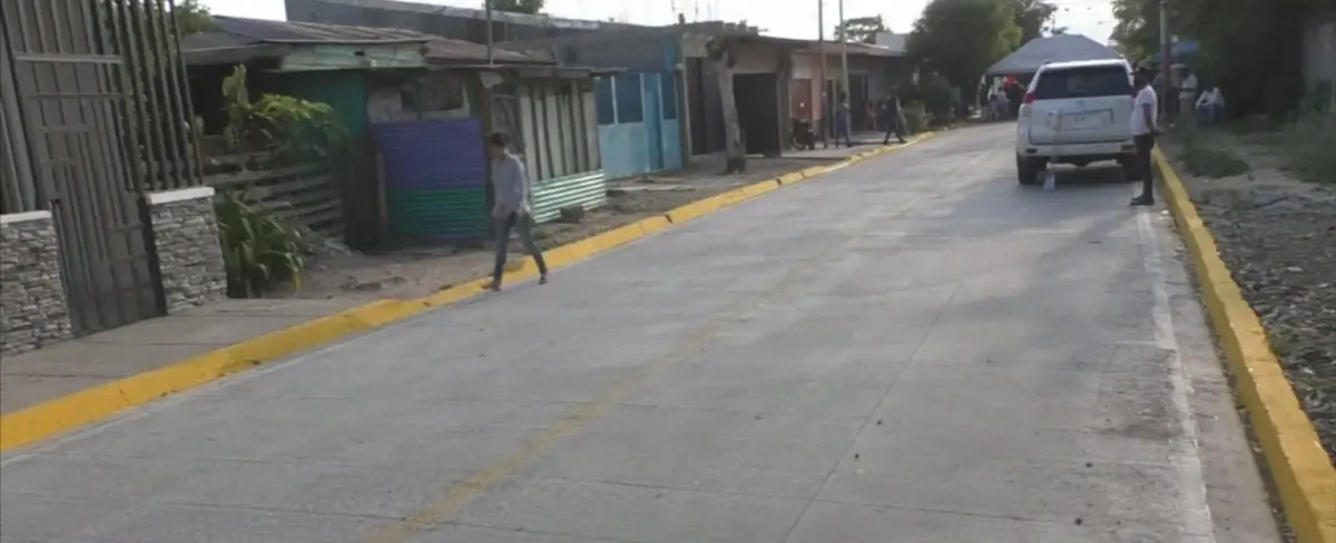 Inauguran calles para el pueblo en el Distrito 2 de Estelí
