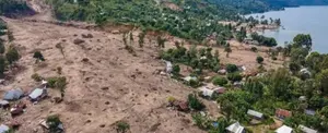 Deslizamiento de tierra deja 10 muertos en República Democrática del Congo