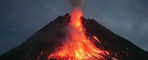 Indonesia: reportan erupción del volcán Merapi, uno de los más activos del mundo