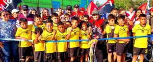 Inauguran primera etapa del Estadio Olímpico Javier Lara en San Marcos Carazo