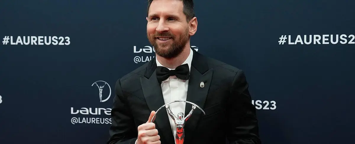 Messi cita sus "alegrías con el Barça" al ganar el Laureus a Mejor Deportista del Año
