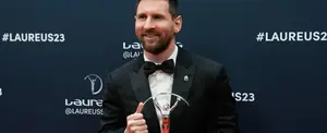 Messi cita sus "alegrías con el Barça" al ganar el Laureus a Mejor Deportista del Año