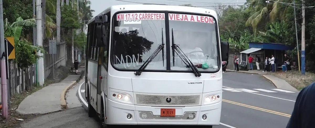 Circulan nuevas unidades de buses rusos en el sur de Managua