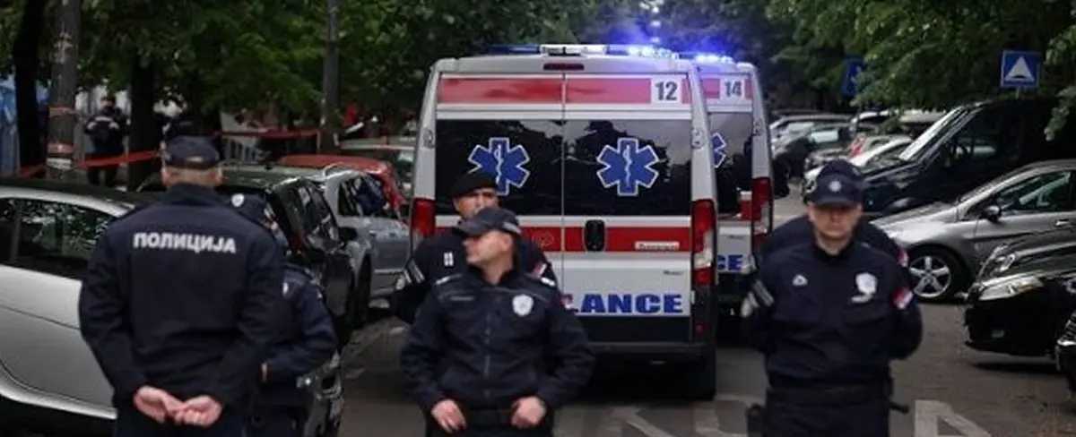 Reportan ocho fallecidos y 13 heridos tras tiroteo en Serbia